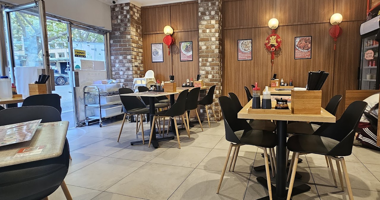 Chef Chen Dumplings dining room in Haymarket
